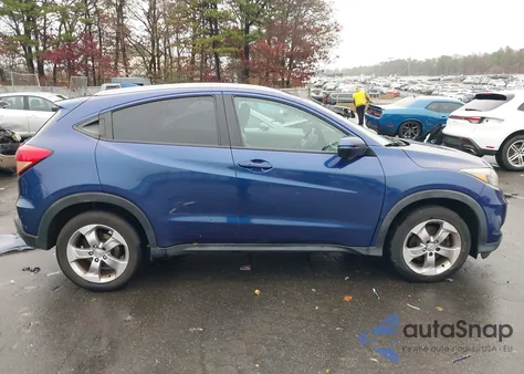 2016 Honda Hr-V Ex-L из США, поврежденный, VIN 3CZRU6H7XGM761555